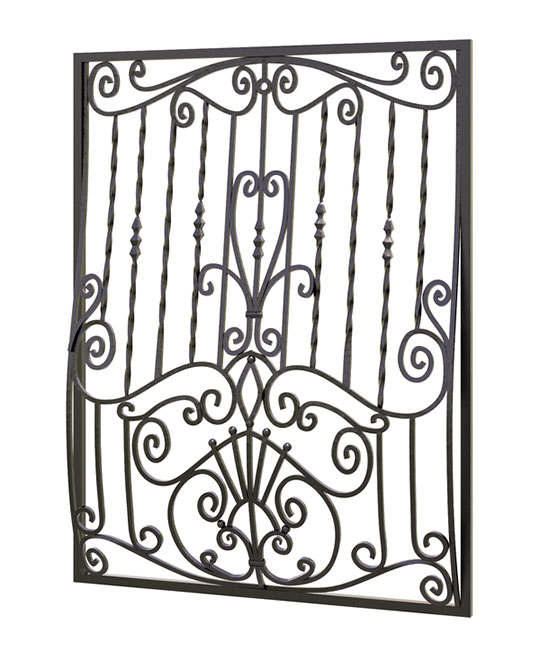 Кованая решетка №30
