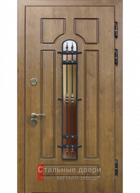 Входные двери МДФ в Люберцах «Двери МДФ со стеклом»